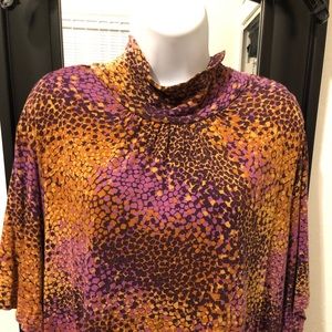 Apt 9 short sleeve blouse . 3x .